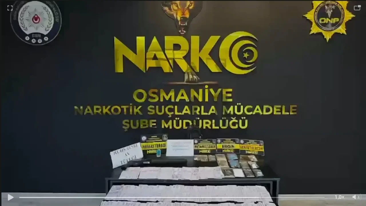 Osmaniye'de Binlerce Uyuşturucu Hap Ele Geçirildi