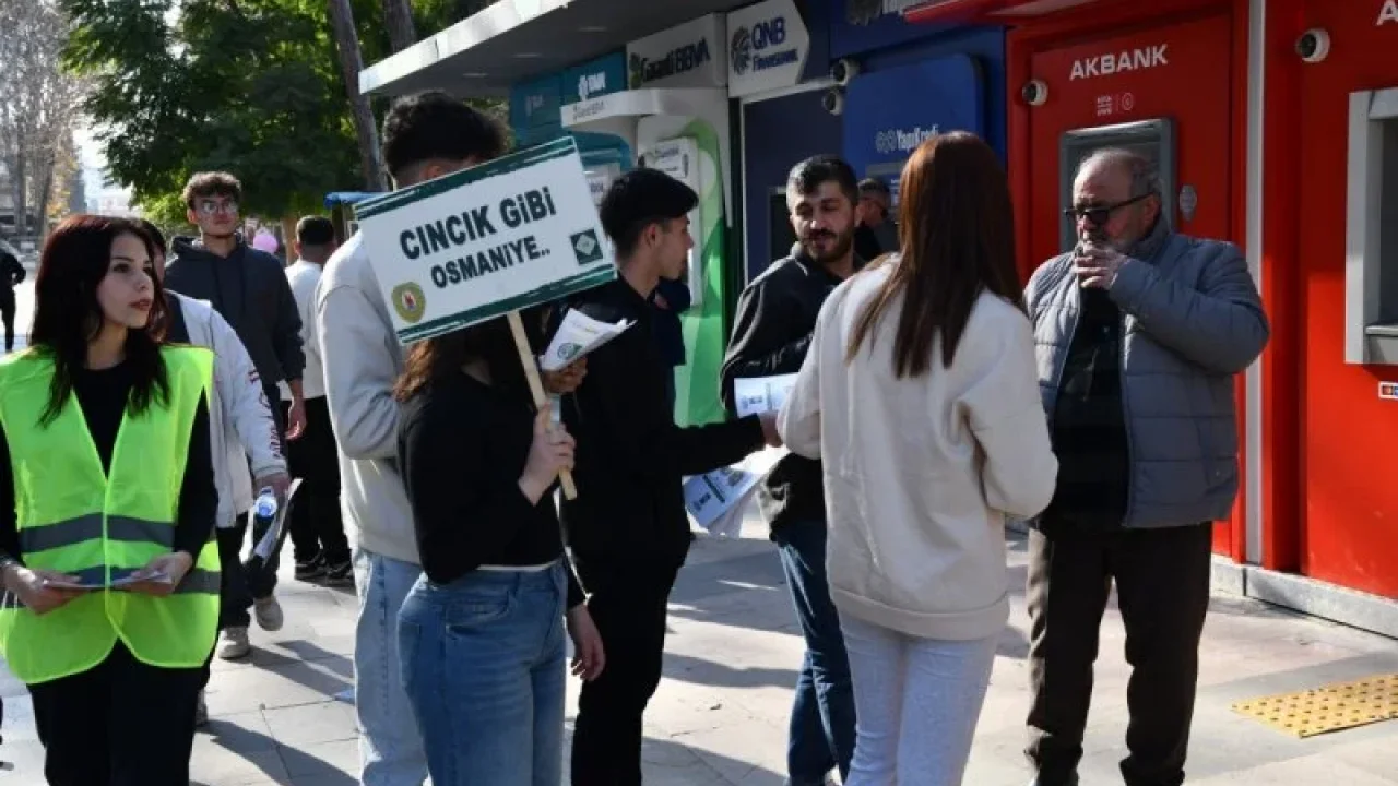 Osmaniye’de Çevre İçin Farkındalık Etkinliği Düzenlendi
