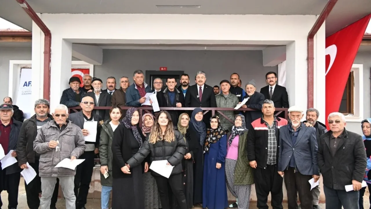 Osmaniye’de Depremzedelere 50 Yeni Köy Konutu Teslim Edildi