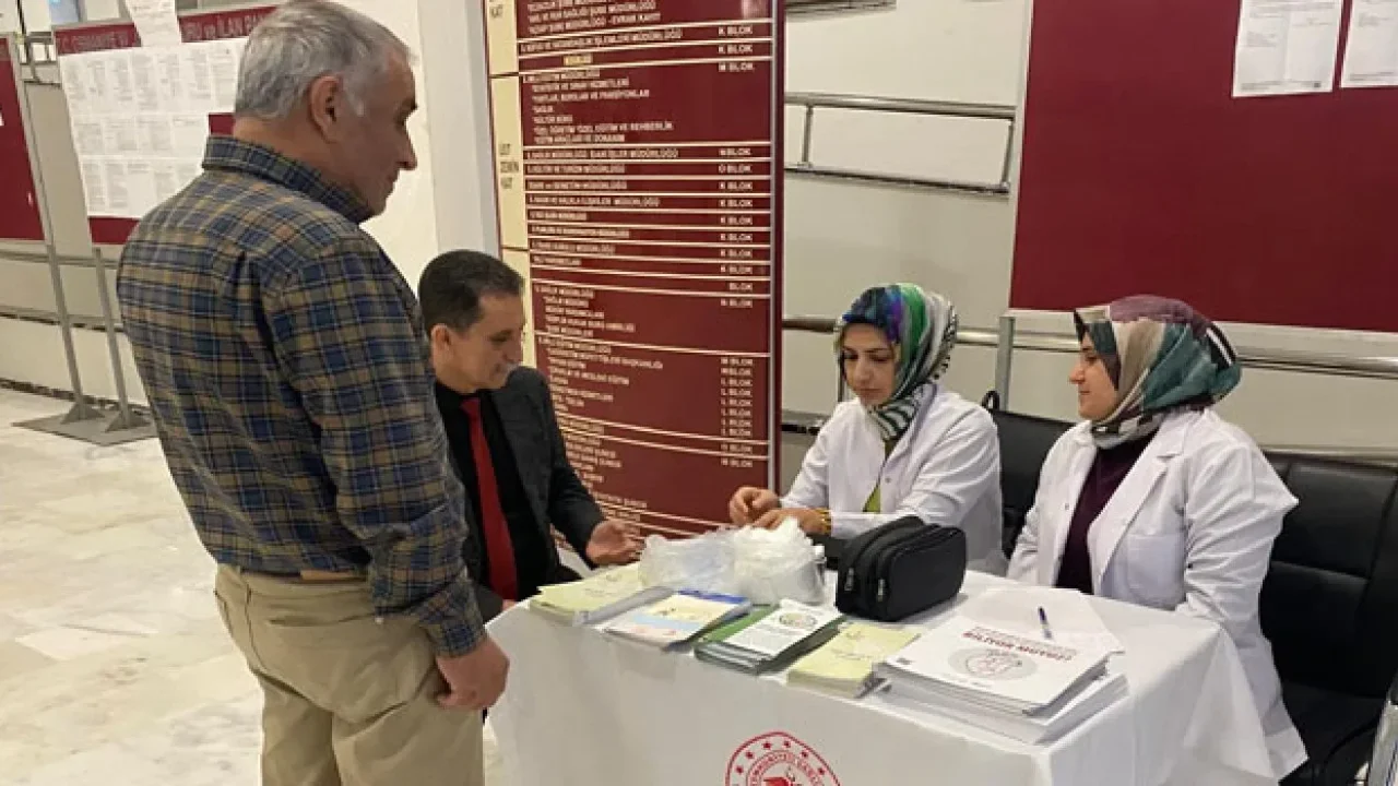 Osmaniye’de Diyabet Günü İçin Tarama Standı Kuruldu