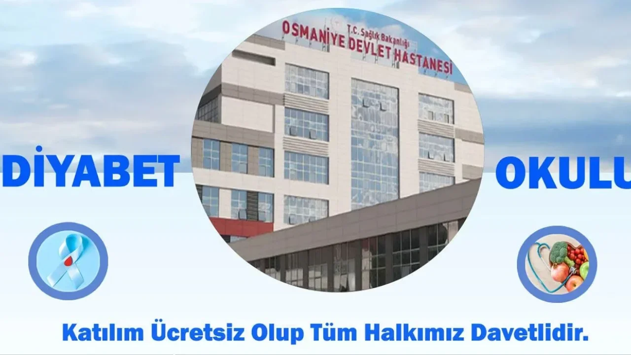 Osmaniye'de Diyabet Hastalarına Özel Eğitim: 6 Şubat’ta Başlıyor