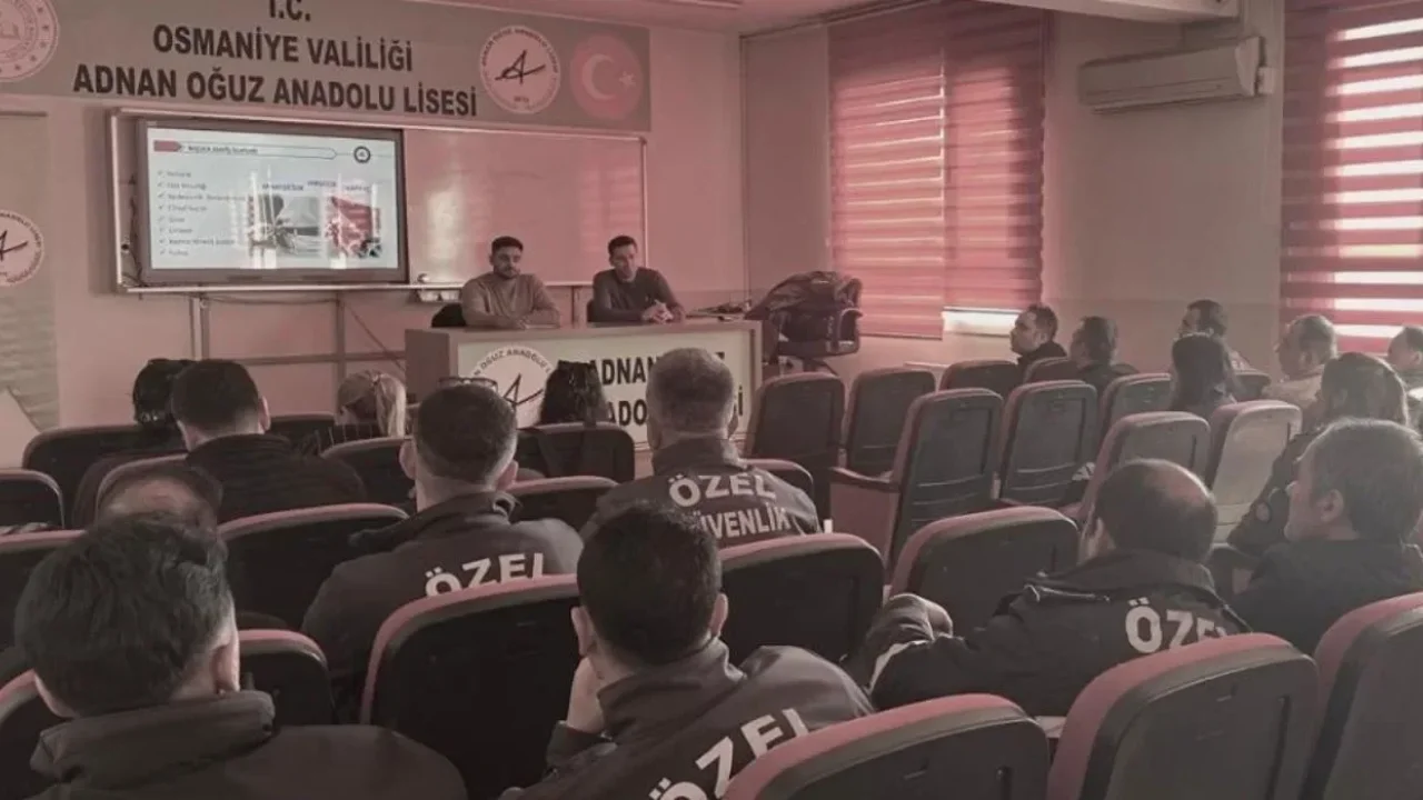 Osmaniye’de Güvenlik Eğitim Programı Düzenlendi