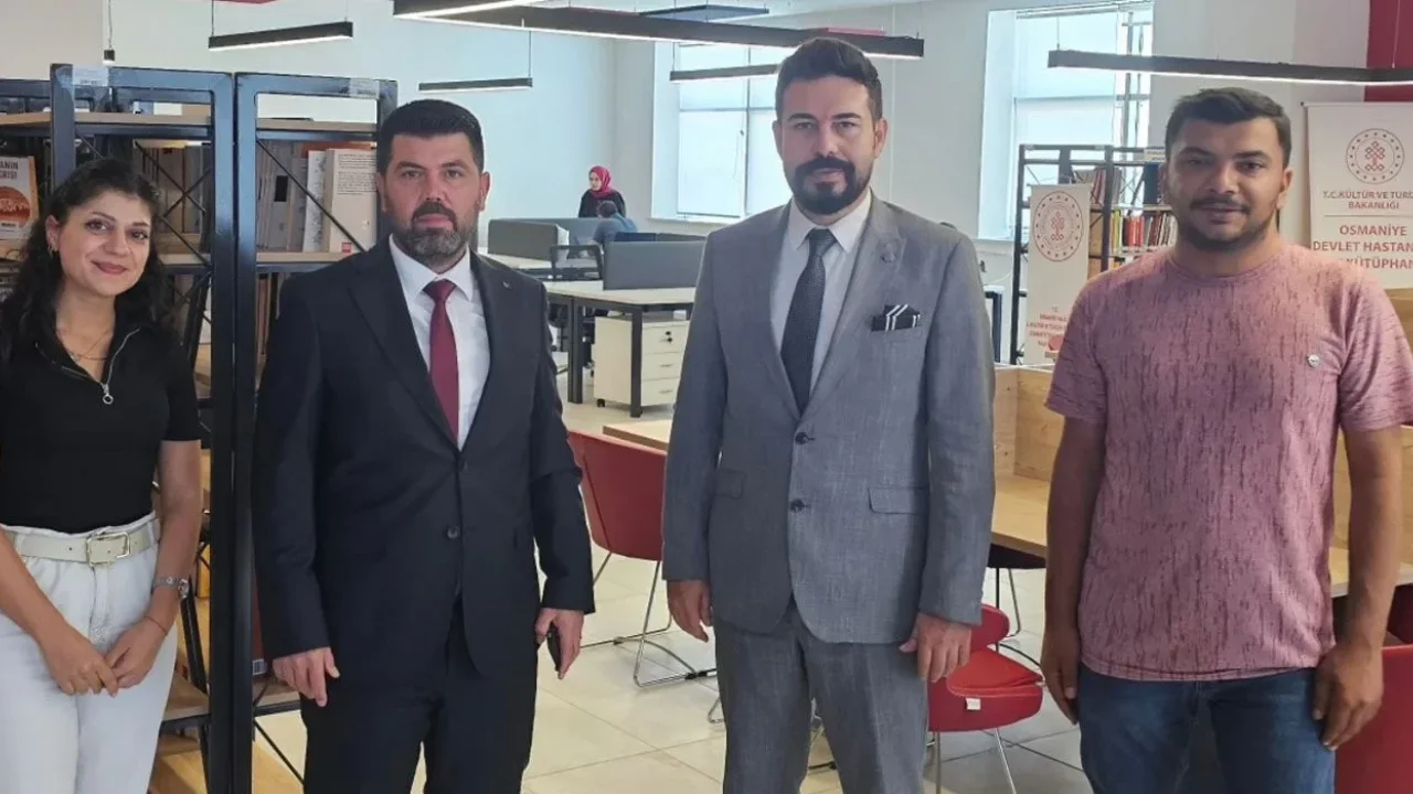 Osmaniye’de Hastane Kütüphanesi Kuruluyor