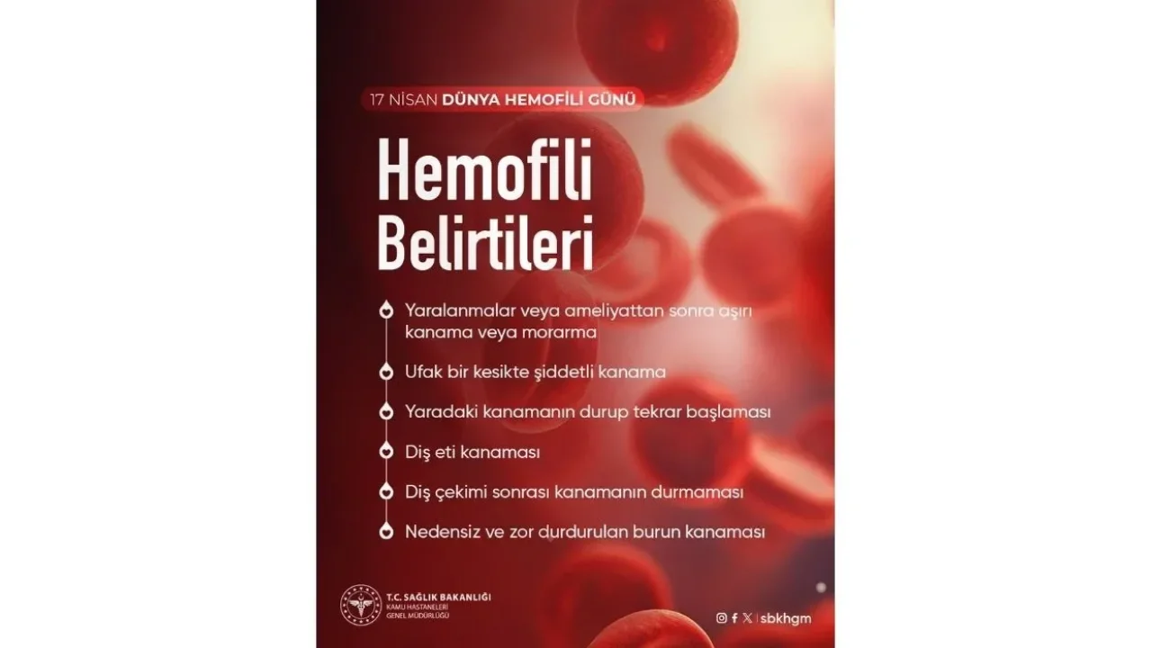Osmaniye’de Hemofiliye Karşı Farkındalık Mesajı