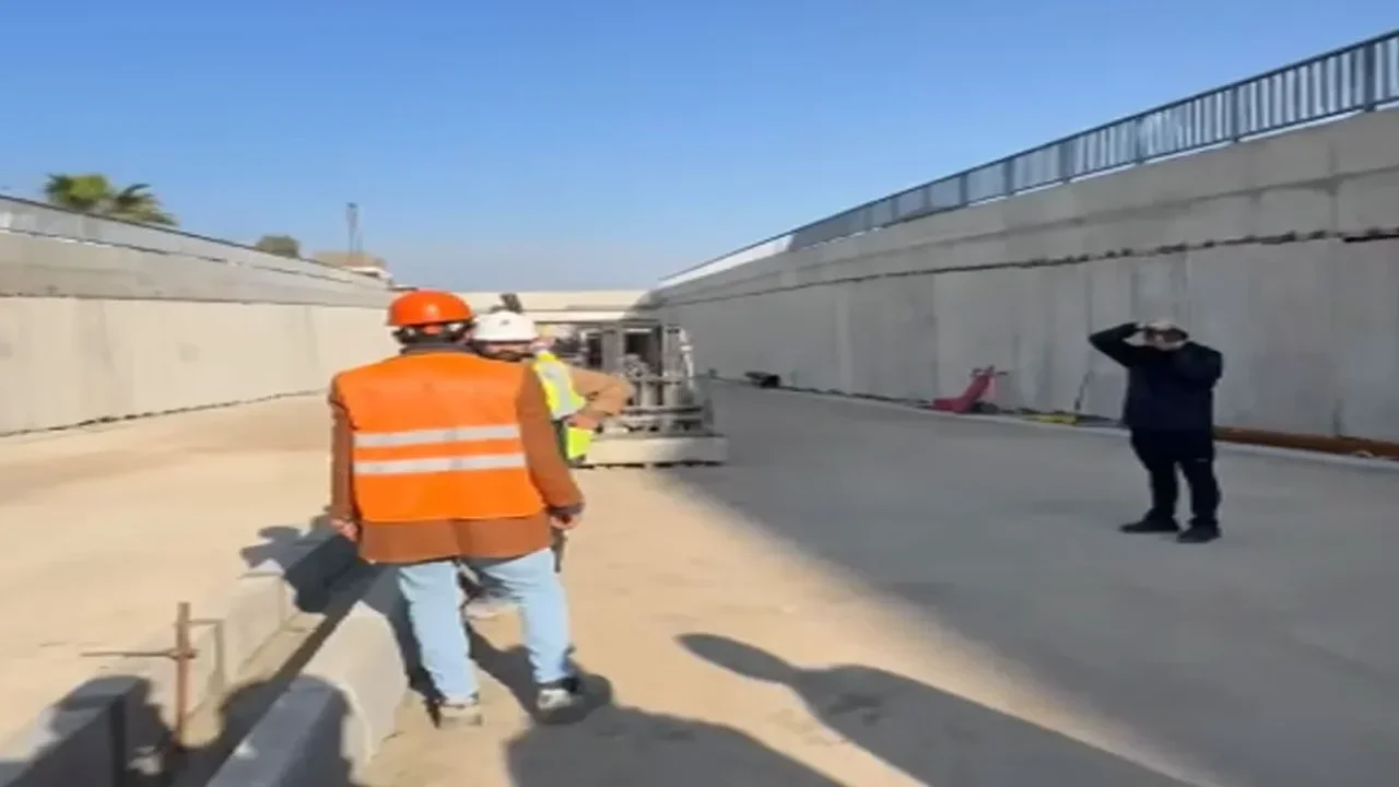 Osmaniye'de Hızlı Tren Alt Geçidi Çalışmaları Hızla İlerliyor