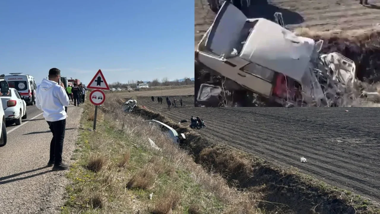 Osmaniye'de İki Otomobil Çarpıştı: 3 Ölü, 3 Yaralı