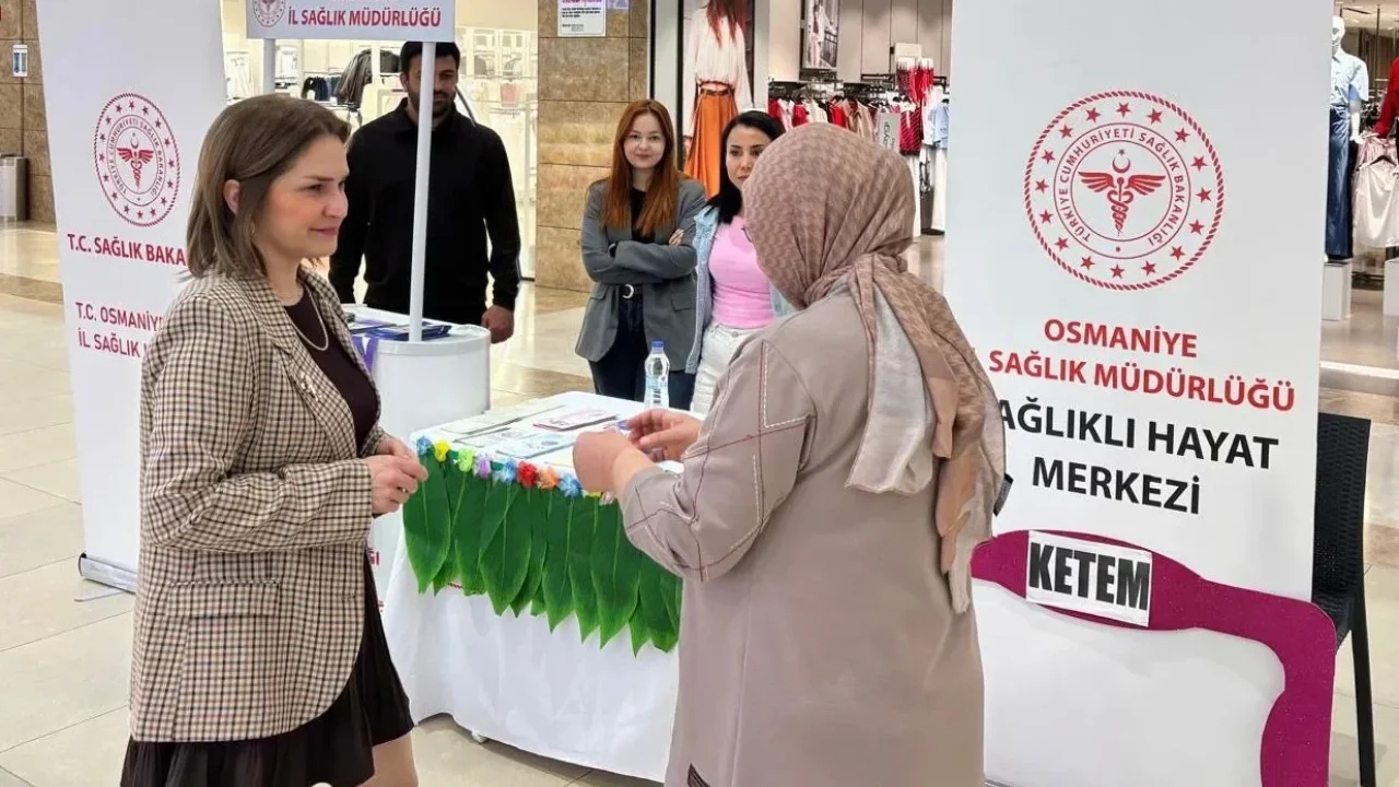 Osmaniye’de Kanser Haftası İçin Farkındalık Standı