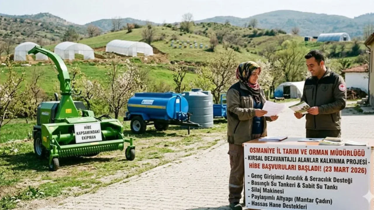 Osmaniye’de Kırsal Kalkınma Hibeleri Başladı