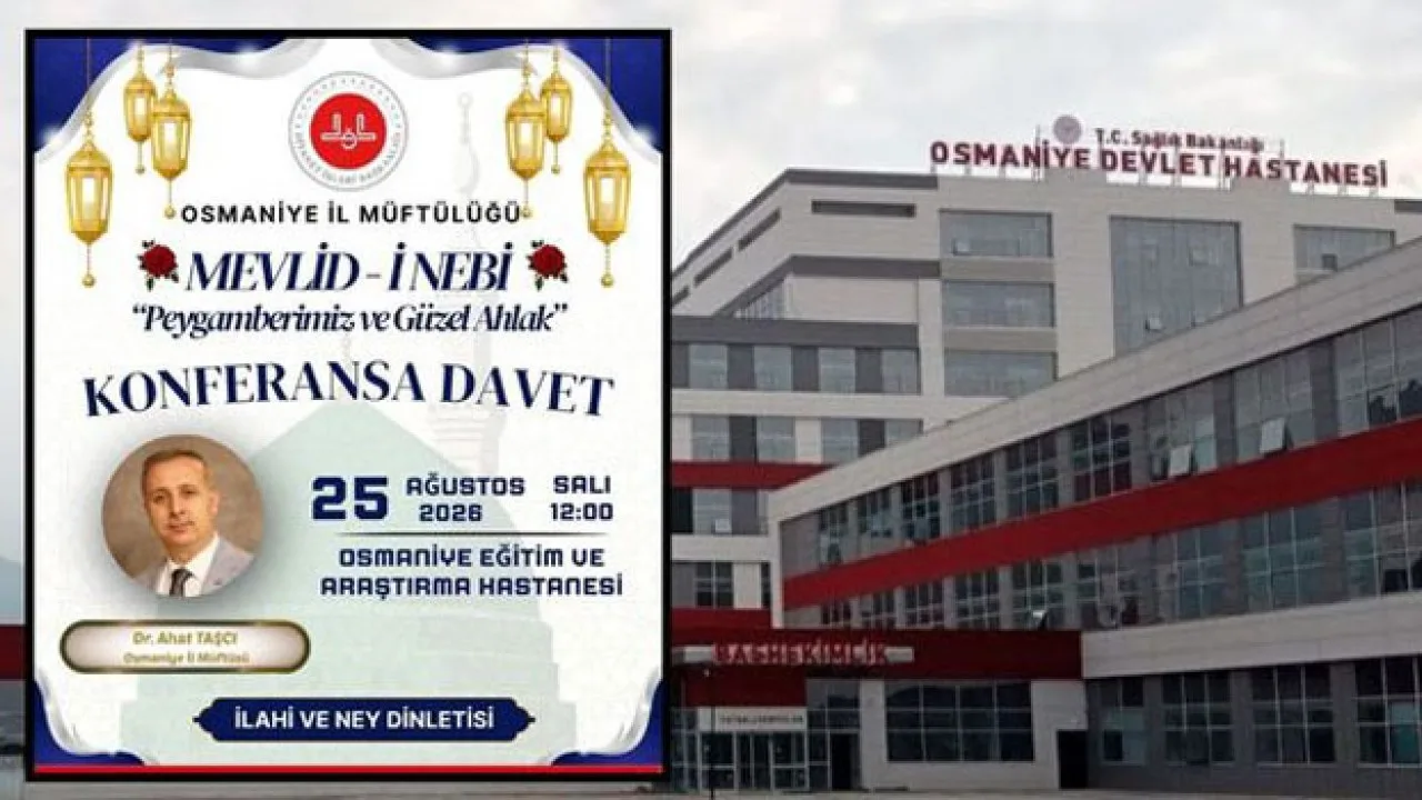 Osmaniye’de Mevlid-i Nebi İçin Özel Program Hazırlandı