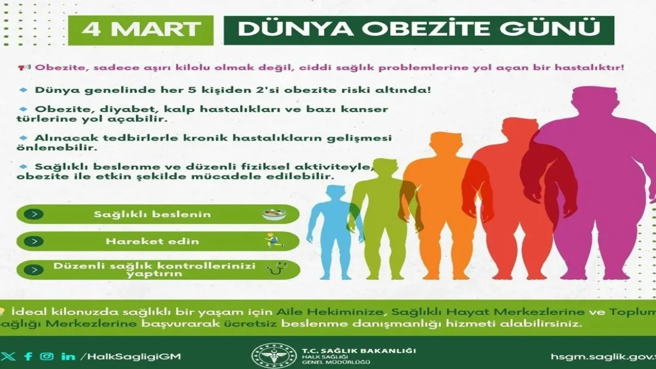 Osmaniye’de obeziteye karşı ücretsiz danışmanlık hizmeti