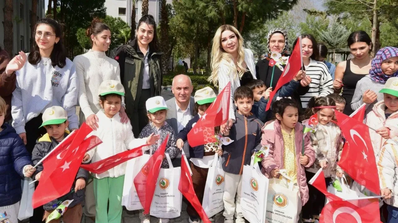 Osmaniye'de Öğrenciler Doğayla Buluştu