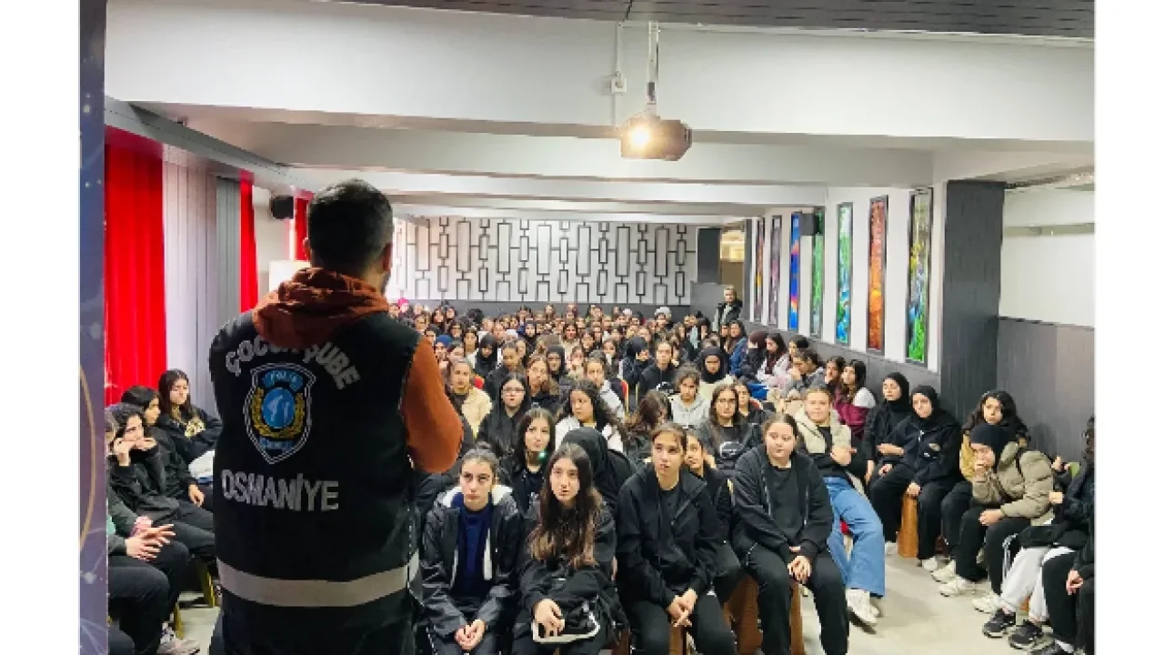 Osmaniye’de Öğrencilere Kişisel Güvenlik Eğitimi