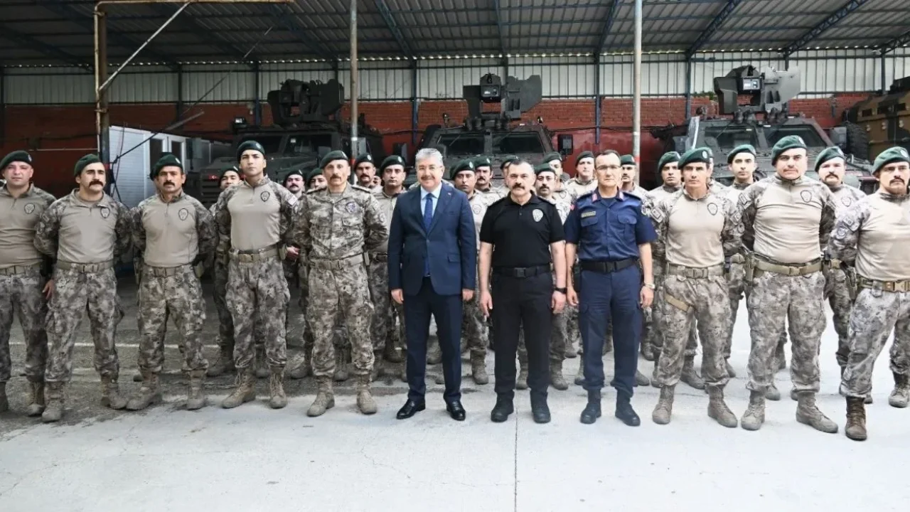 Osmaniye’de Özel Harekat’a Dualarla Veda