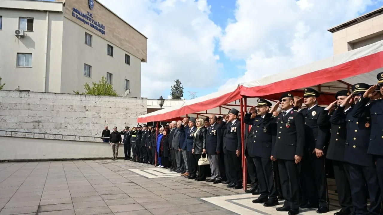 Osmaniye’de Polis Haftası Törenle Kutlandı