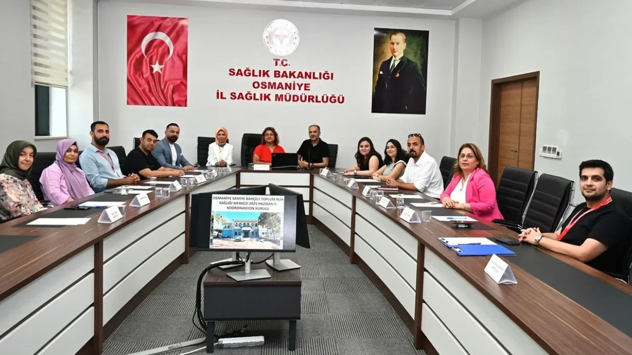 Osmaniye'de Ruh Sağlığı Toplantısı Yapıldı