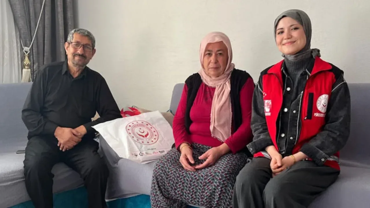 Osmaniye’de Şehit Ailesine Destek Ziyareti Yapıldı
