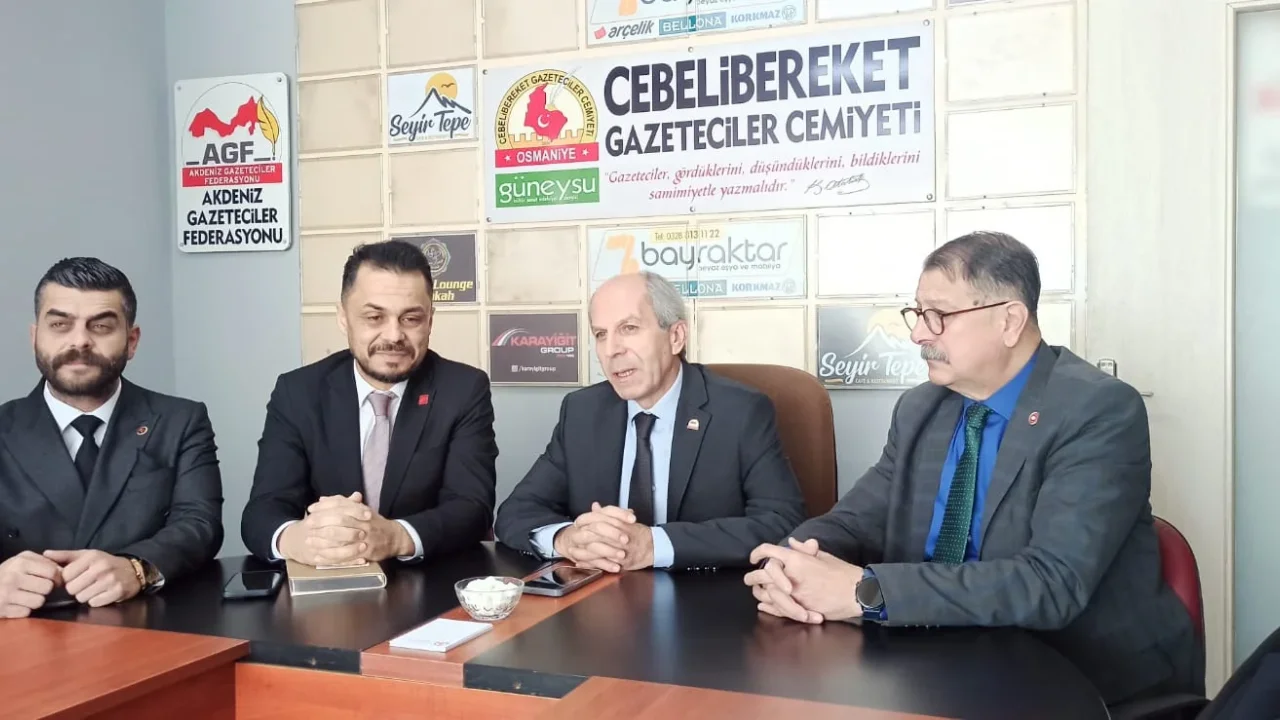 Osmaniye’de Siyasi Partilerden Gazetecilere Anlamlı Ziyaret