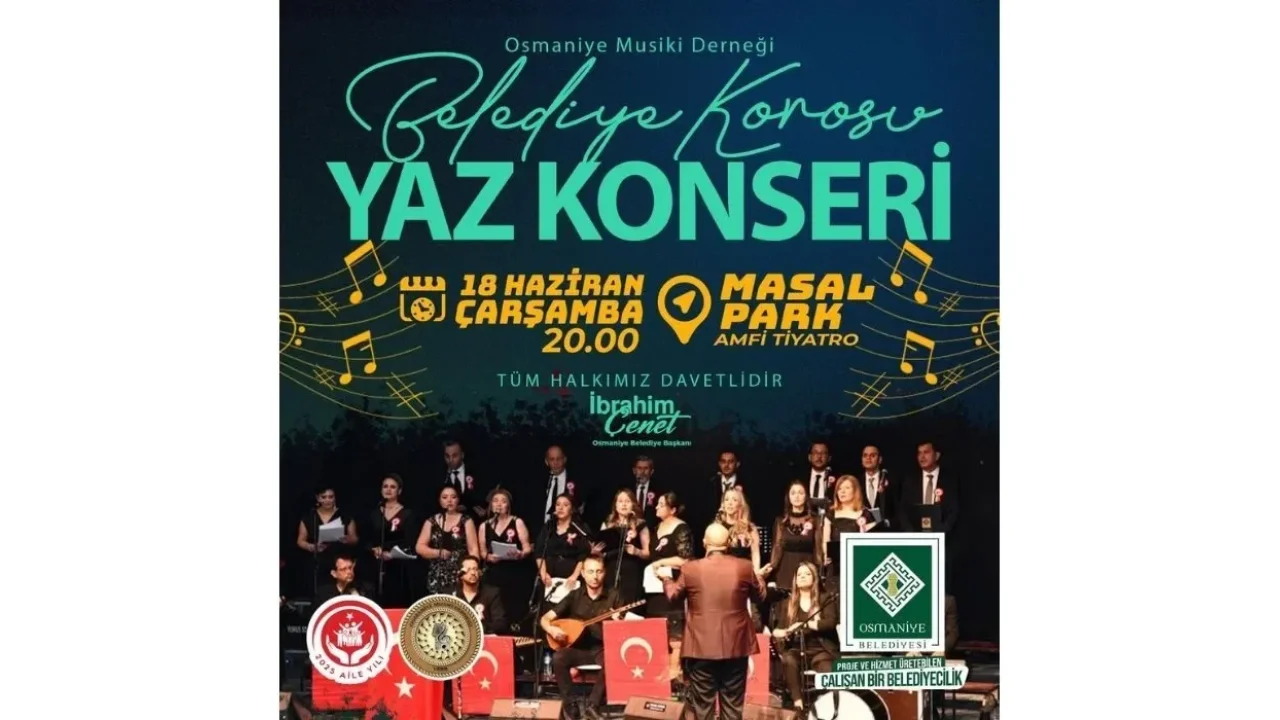 Osmaniye yaz konseri etkinlikleri sanatseverleri.