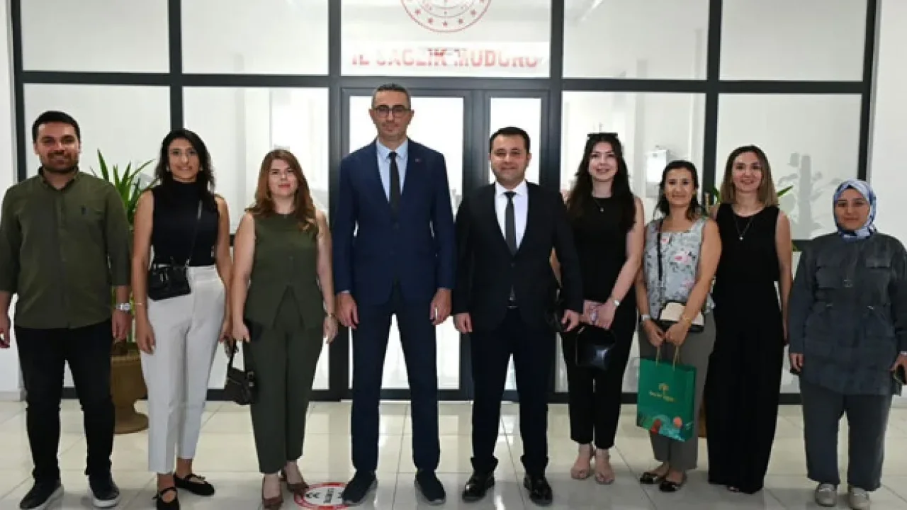 Osmaniye Eczacı Odası’ndan Sağlık Müdürüne Ziyaret