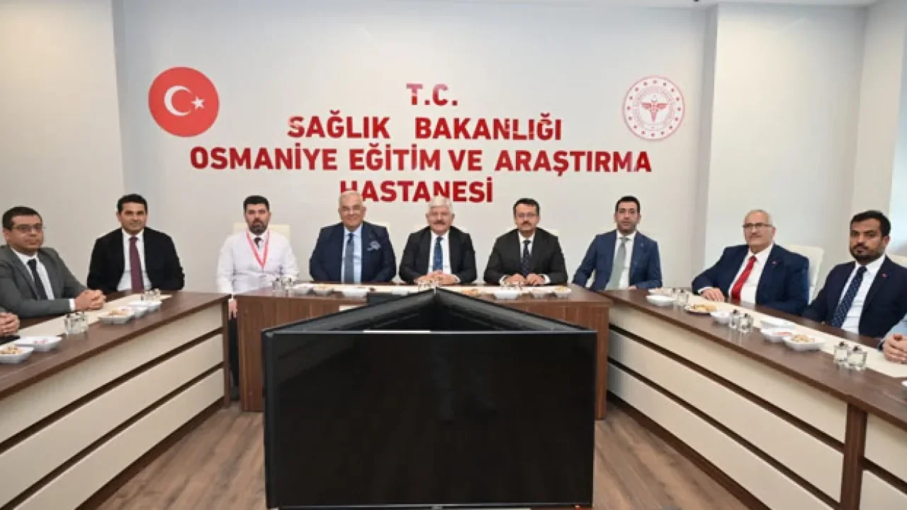Osmaniye Eğitim Hastanesine SBÜ’den Ziyaret
