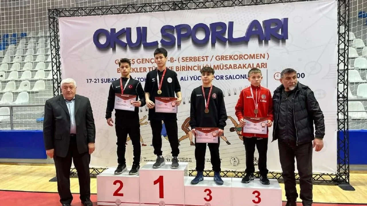 Osmaniye Güreşçileri, Türkiye 4.sü Oldu