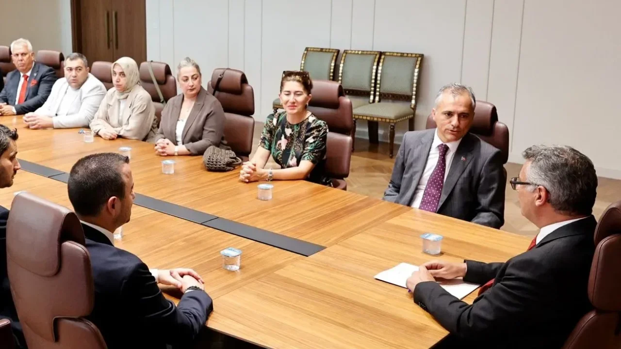 Osmaniye Heyetinden KKTC Cumhurbaşkanlığına Ziyaret