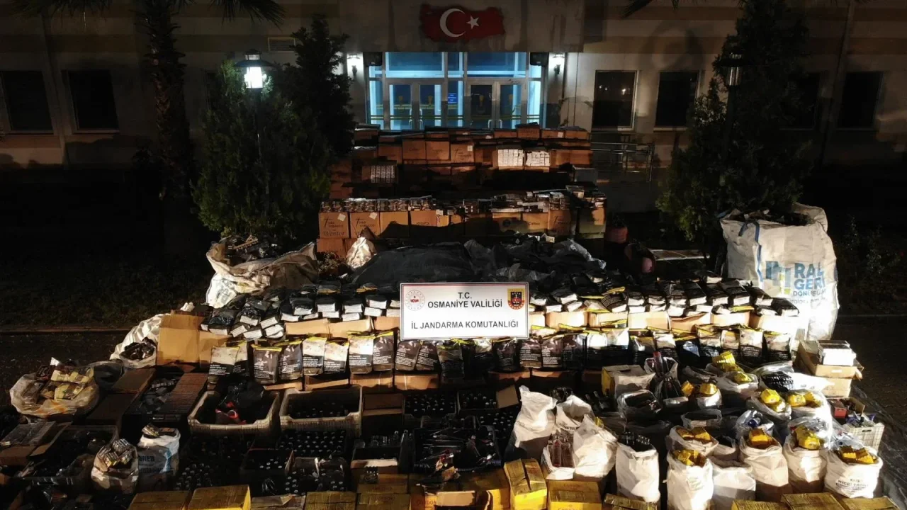 Osmaniye Jandarmasından Büyük Operasyon