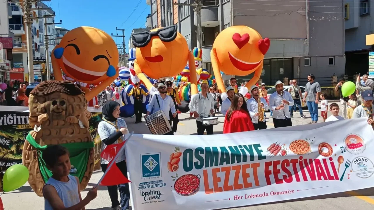 Osmaniye Lezzet Festivali Coşkuyla Başladı
