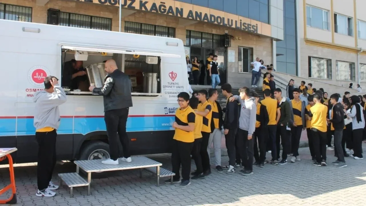 Osmaniye Müftülüğü Öğrencileri Isıttı