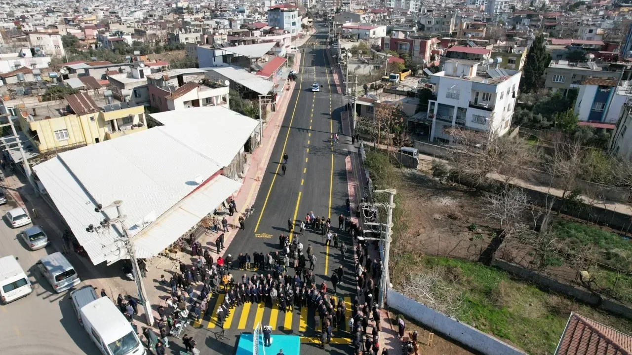 Osmaniye'nin Yeni Yolu Beycioğlu Ali Ağa Caddesi Açıldı