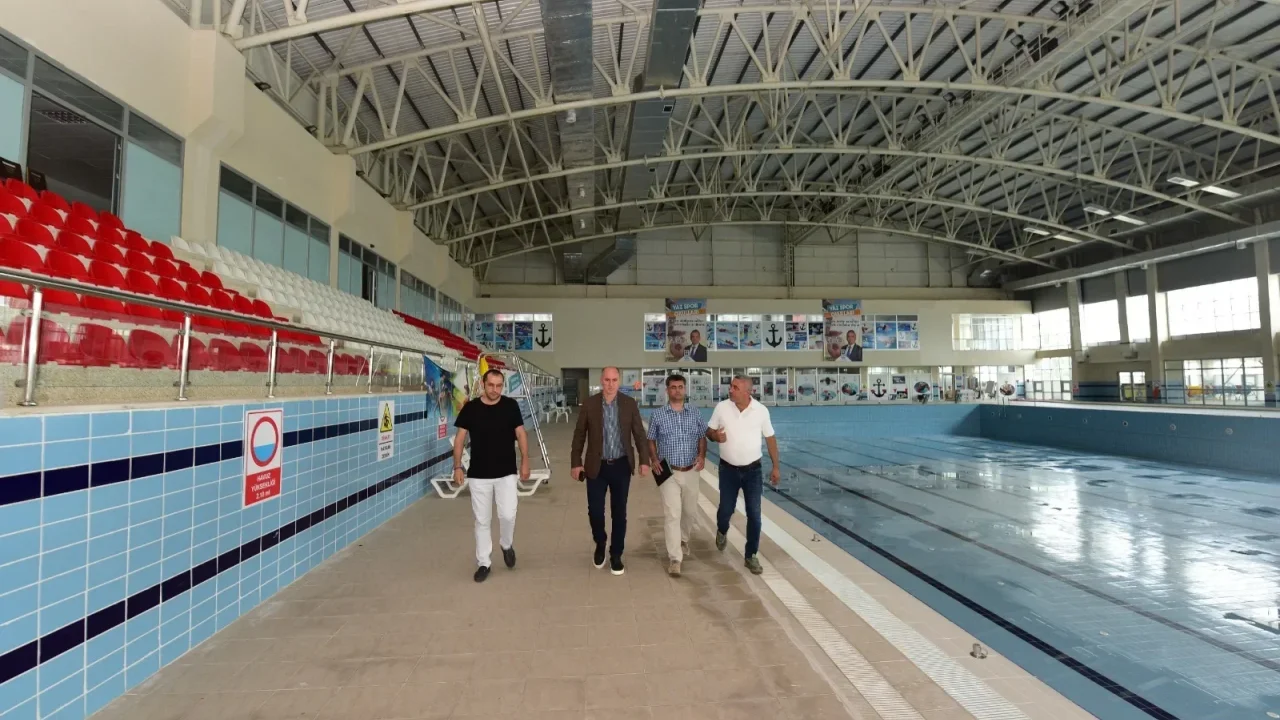 Osmaniye Olimpik Yüzme Havuzu Yenileniyor
