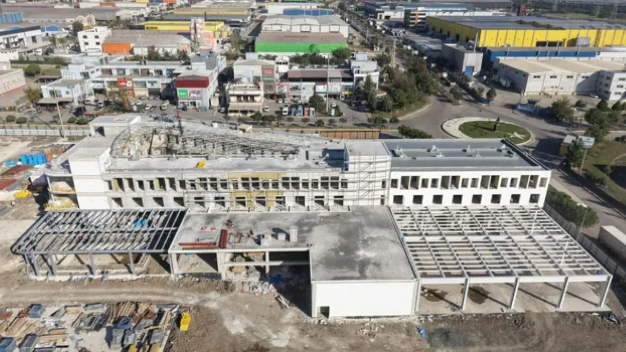 Osmaniye OSB’de Otel İnşaatı Sona Yaklaştı