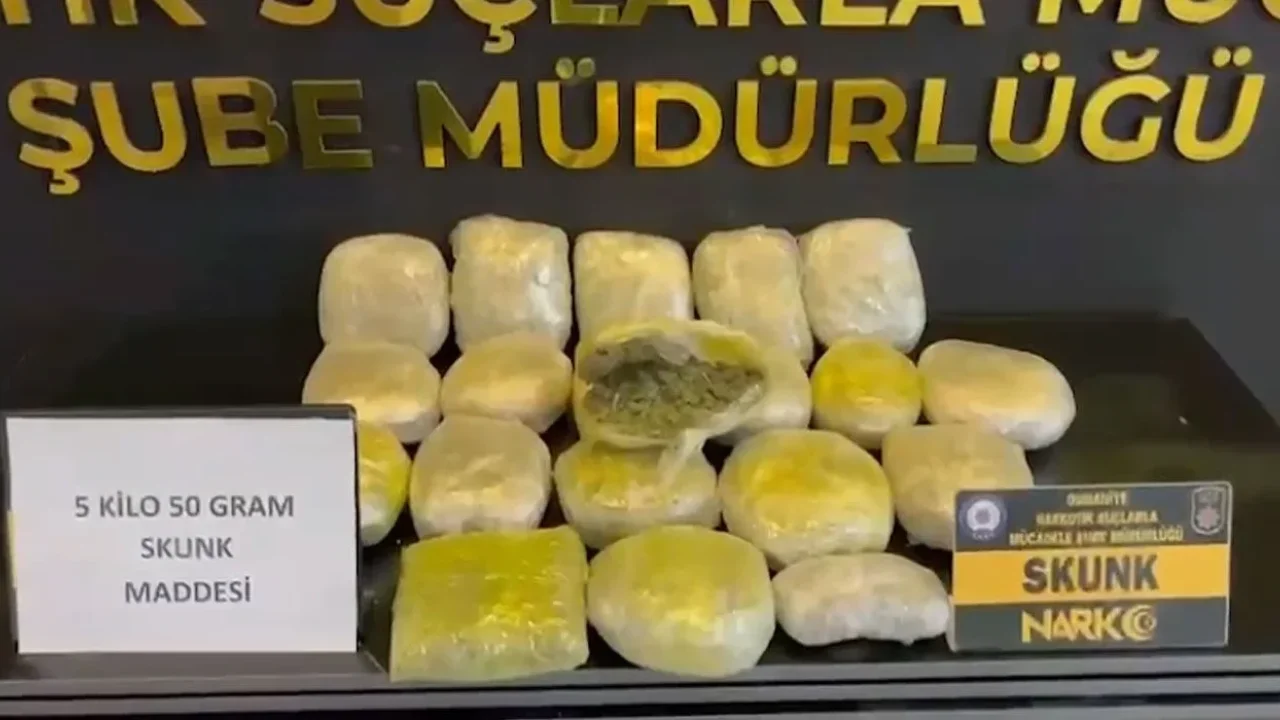 Osmaniye Polisi Uyuşturucuya Geçit Vermedi!