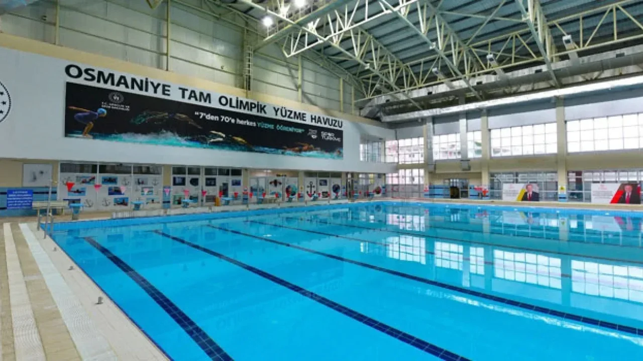 Osmaniye Tam Olimpik Yüzme Havuzu Yeniden Açıldı