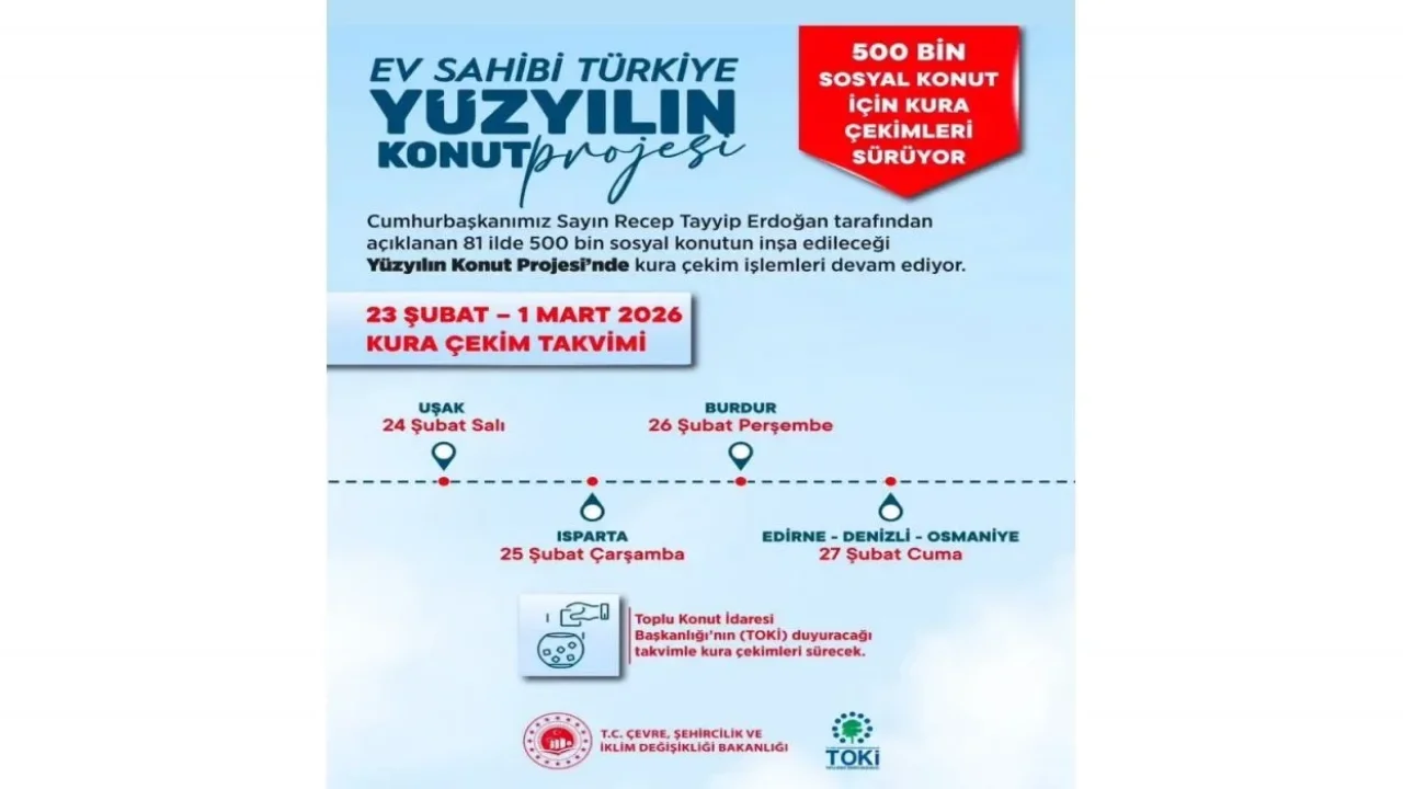 Osmaniye TOKİ Kura Tarihi Belli Oldu