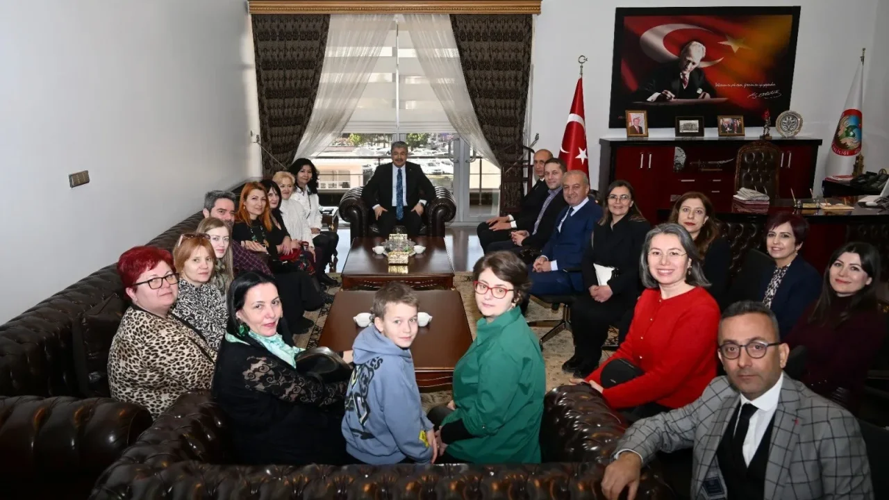 Osmaniye Valisi Romanyalı Öğretmenleri Ağırladı