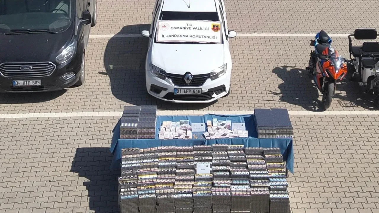 Osmaniye ve Adana’da Kaçakçılığa Dev Operasyon