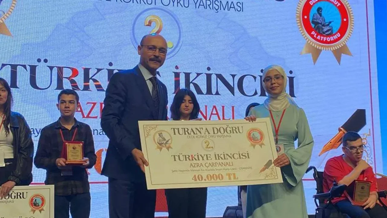 Osmaniyeli Azra Çarpanalı, Türkiye İkincisi Oldu