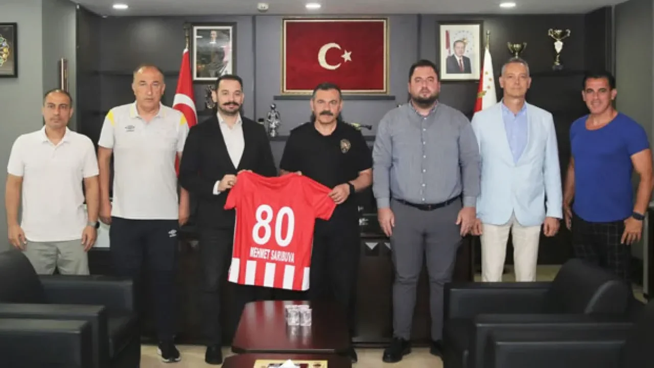 Osmaniyespor FK’dan Emniyet Müdürü’ne Ziyaret