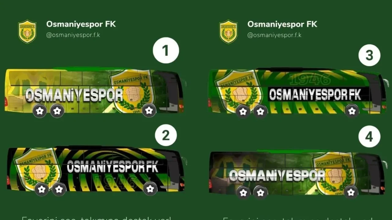 Osmaniyespor FK’dan Taraftara Tasarım Çağrısı