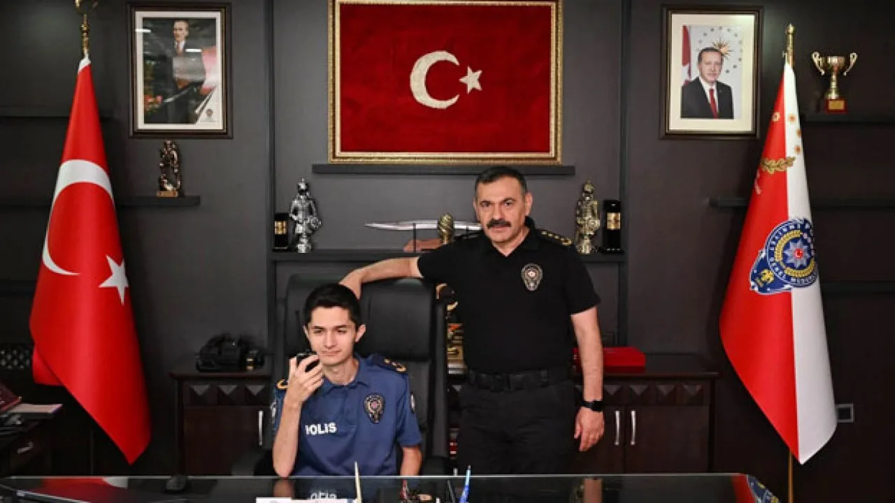 Polat’ın Polislik Hayali Emniyet Müdürlüğünde Gerçek Oldu