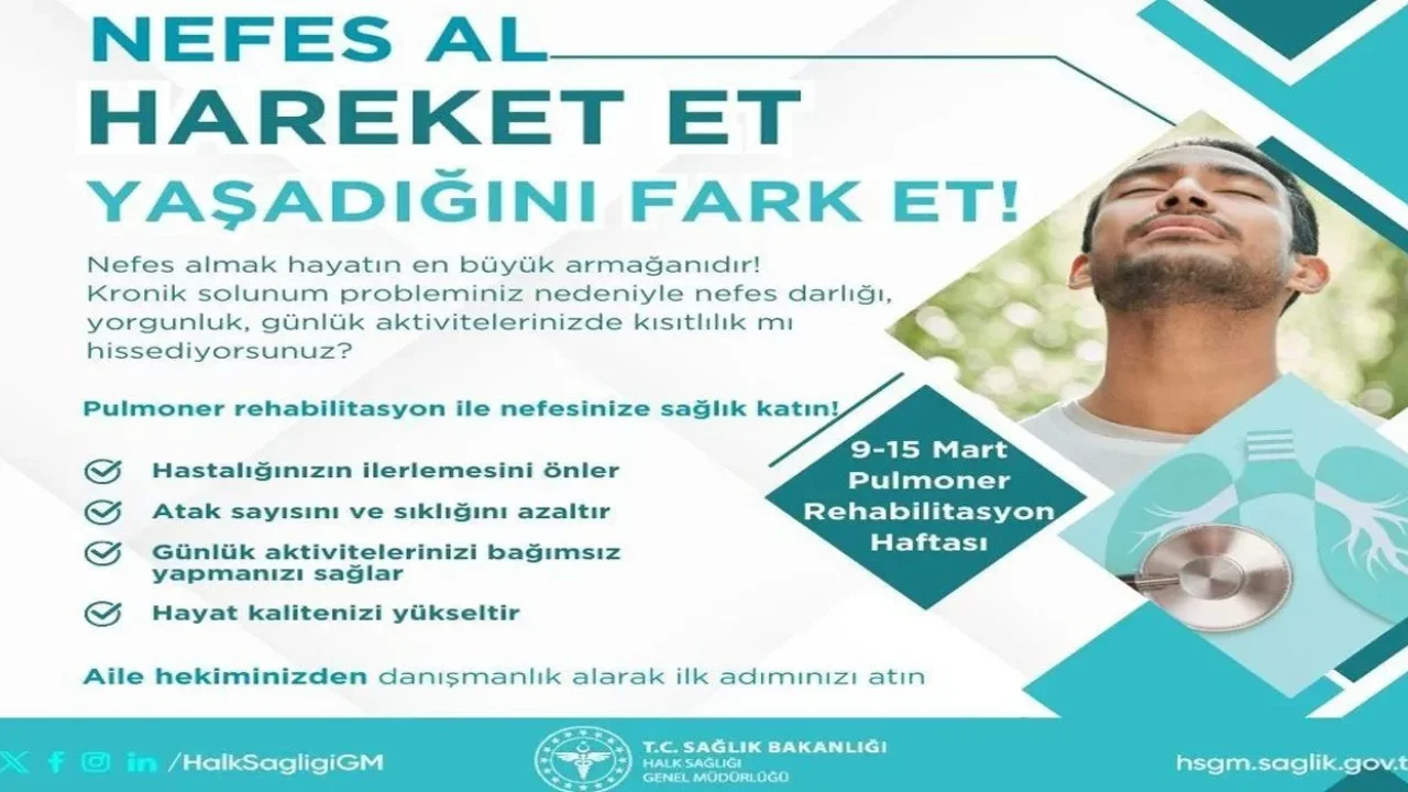 Pulmoner Rehabilitasyonla Nefes Almak Kolaylaşır