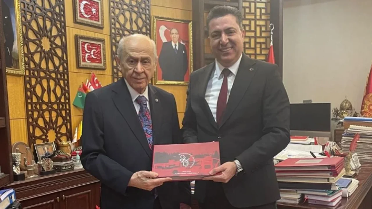 Rektör Uzun, Devlet Bahçeli'yi Ziyaret Etti