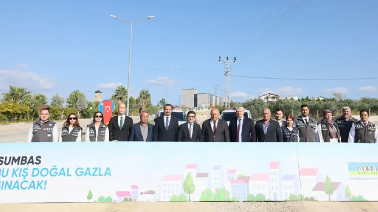 Sumbas’a Doğal Gaz Geliyor: Çalışmalar Başladı