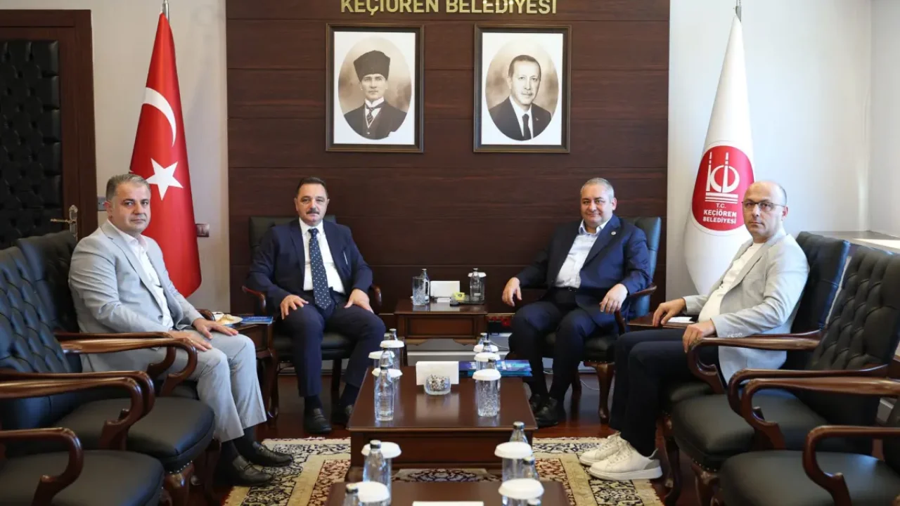 TİMBİR heyeti Keçiören'de yerel iş birliğini güçlendiriyor