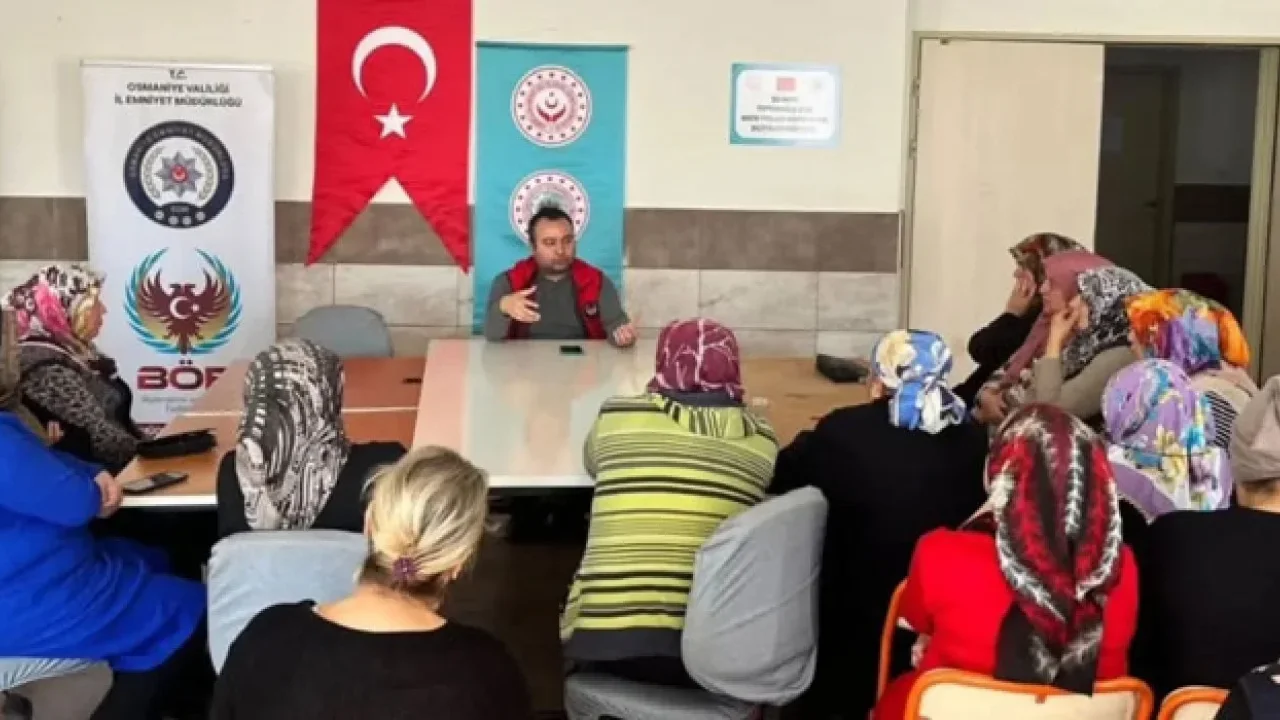 Toprakkale’de ADEM’de “Terörle Mücadele” Eğitimi Verildi