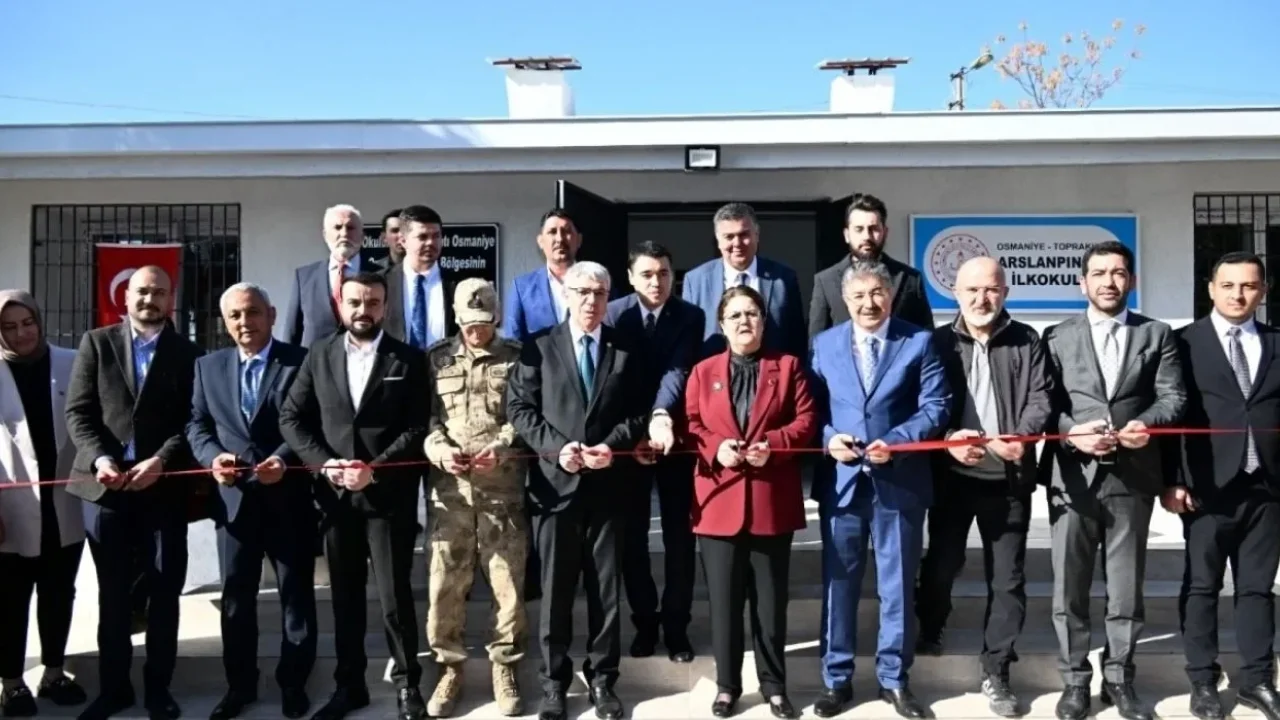 Toprakkale’de Arslanpınarı İlkokulu Açılışı Yapıldı