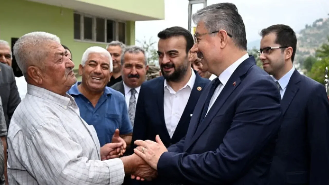 Vali Erdinç Yılmaz'dan Bahçe’de Yol İncelemesi