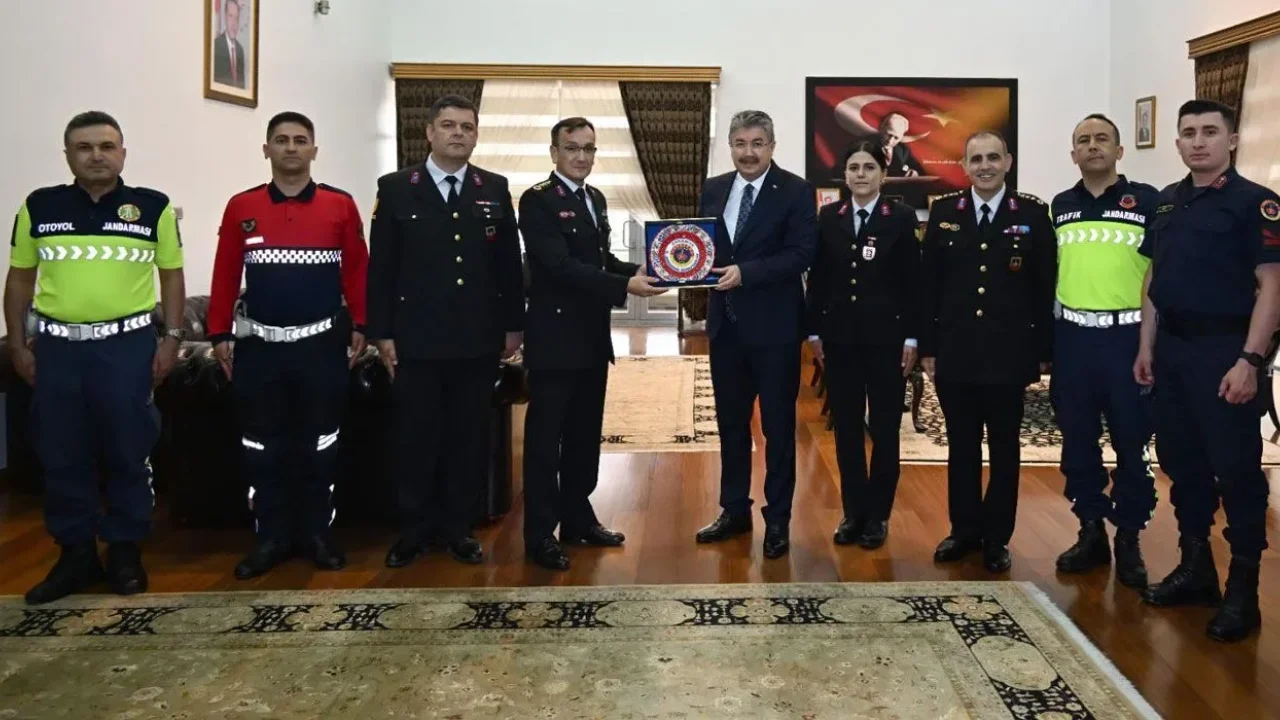 Vali Erdinç Yılmaz’dan Jandarma Teşkilatına Kutlama