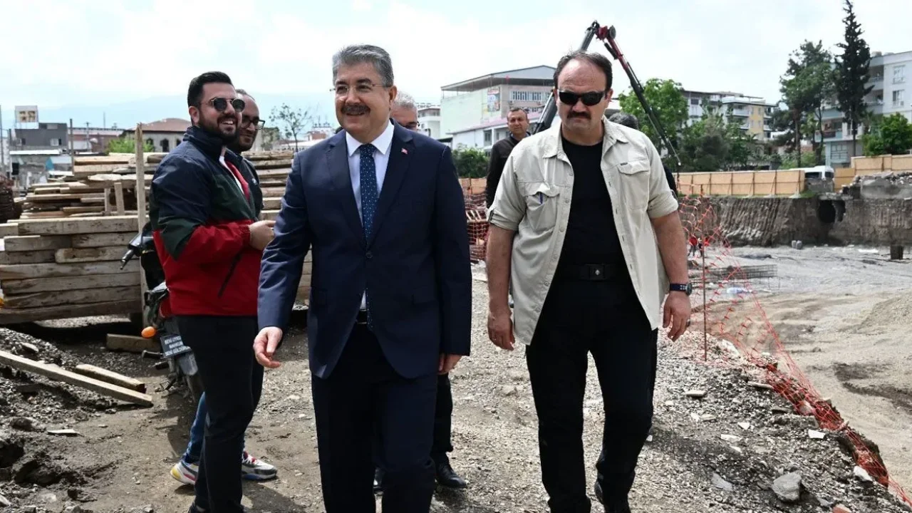 Vali Erdinç Yılmaz'dan Osmaniye’de Proje İncelemesi